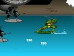 Ninja turtles sewer surf showdown
